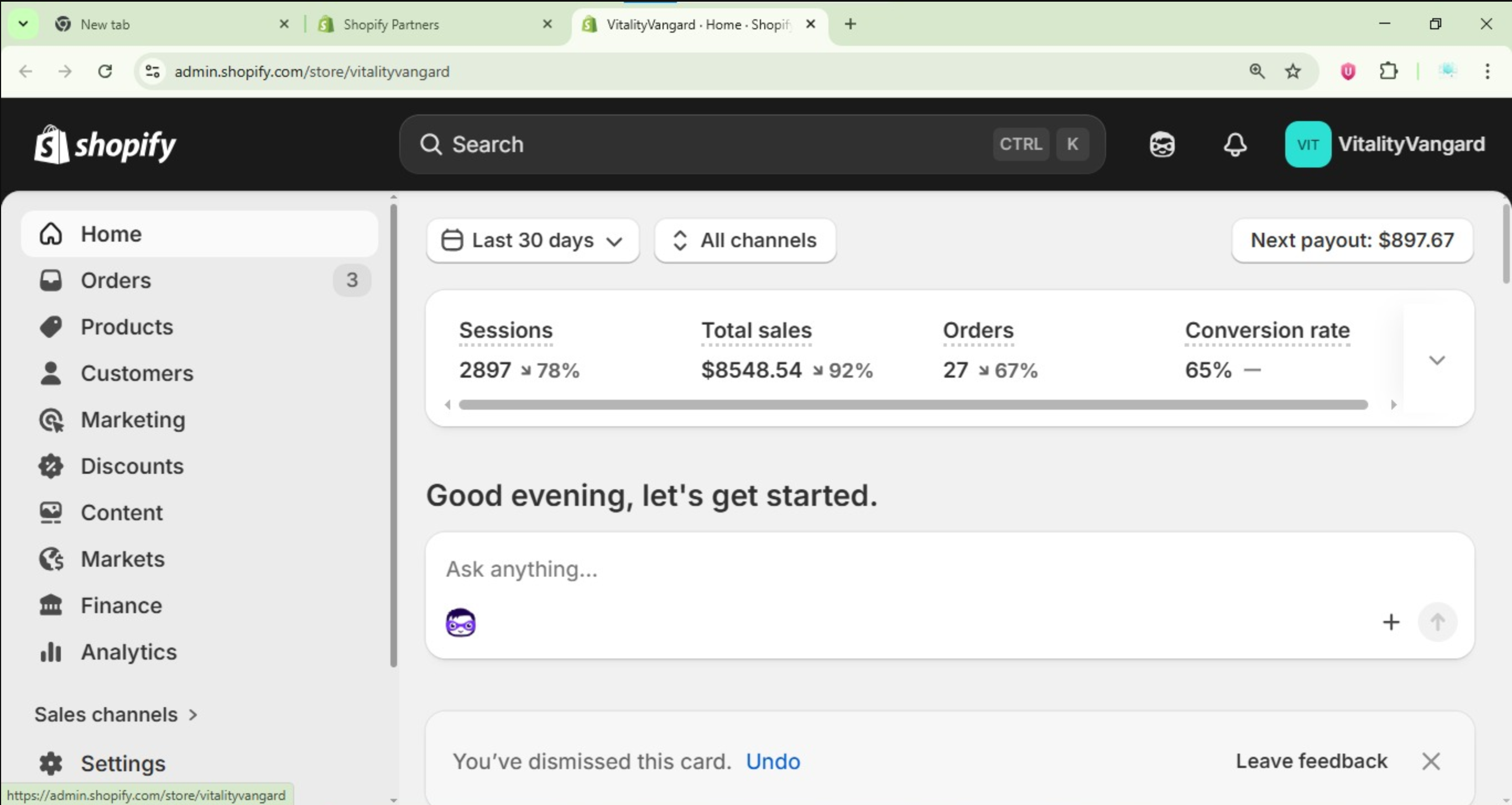 Optimized Shopify Rebuild